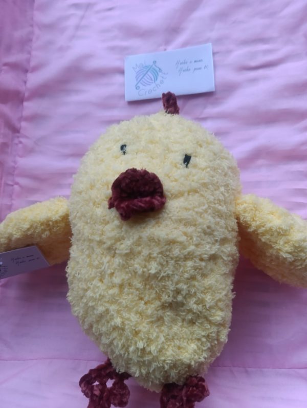 Peluche Adorable de Pollito Amarillo - ¡El Compañero Perfecto! - Imagen 3
