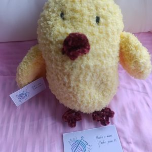 Peluche Adorable de Pollito Amarillo - ¡El Compañero Perfecto!