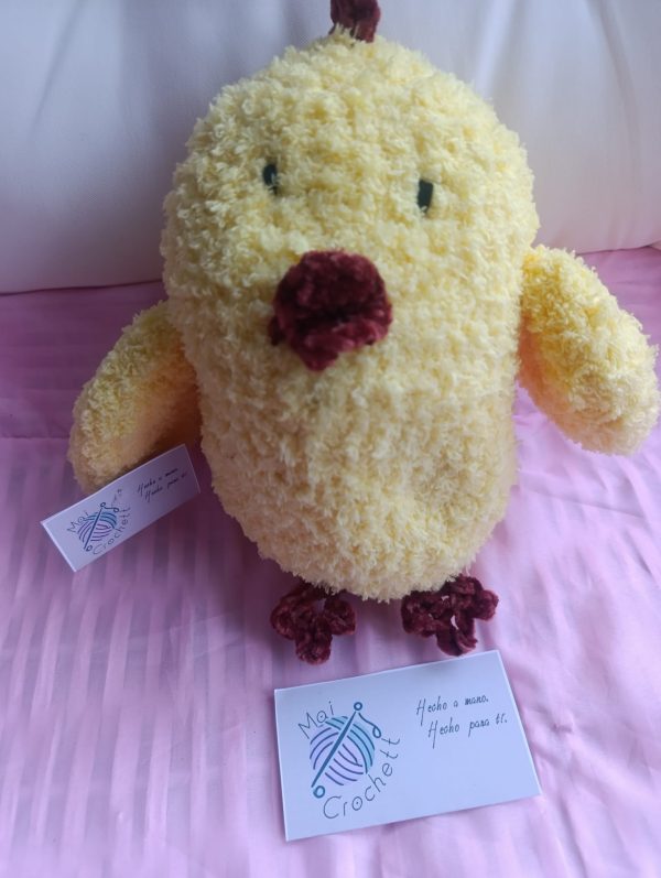 Peluche Adorable de Pollito Amarillo - ¡El Compañero Perfecto!