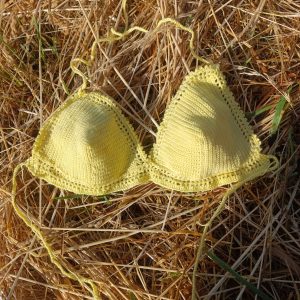Top amarillo mantequilla S