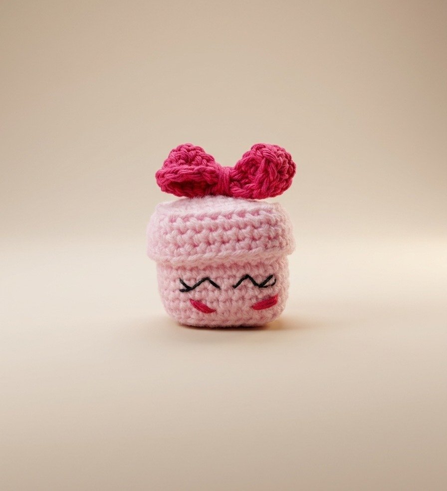 cajita regalo Amigurumi